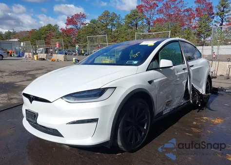 2023 Tesla Model X Plaid Tri Motor All-Wheel Drive из США, поврежденный, VIN 7SAXCBE69PF376161